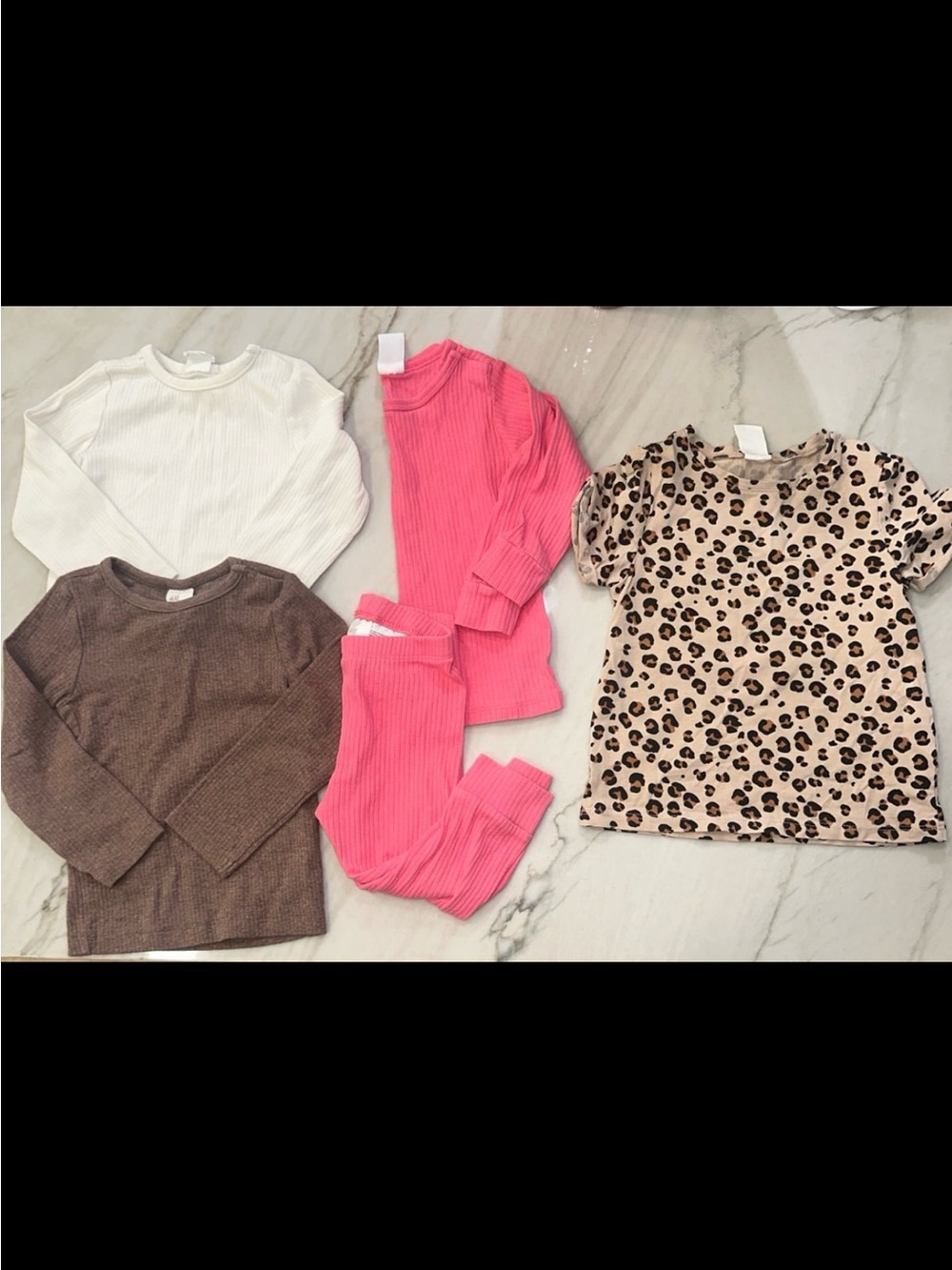 H&M baby girl basics bundle